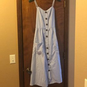 Pinstripe sundress